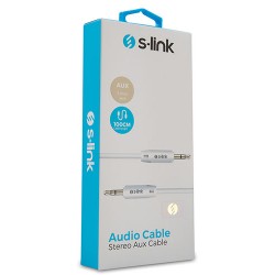 S-LINK SL-SP70 STEREO AUX KABLO BYZ 