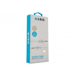 S-LINK SL-SP70 STEREO AUX KABLO BYZ 