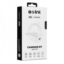 S-LINK SL-EC40L 2.4A LIGHTNING KABLOLU EV SARJI 
