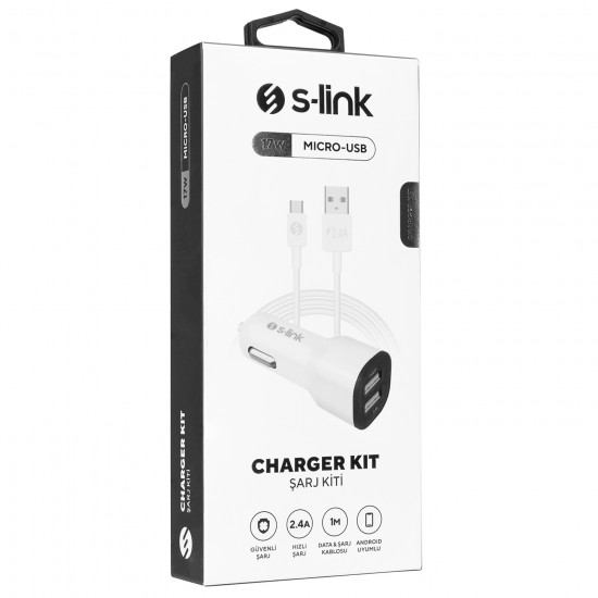S-LINK SL-EC30M MICRO 3.4A ARAC SARJ CIHAZI 