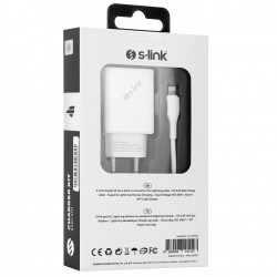 S-LINK SL-EC50L 2.4A LIGHTNING KABLOLU SEY. SARJI 