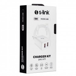 S-LINK SL-EC50M 2.4A MICRO USB SEYAHAT SARJI 