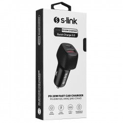 S-LINK SL-AC51PD PD TYPEC + USB ARAC SARJ BASLIGI 