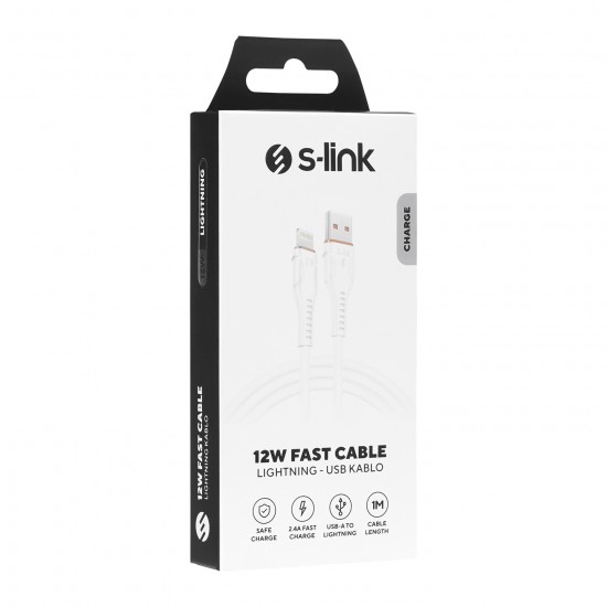 S-LINK SL-X207E 2A LIGHTNING HIZLI DATA SARJ KABLO