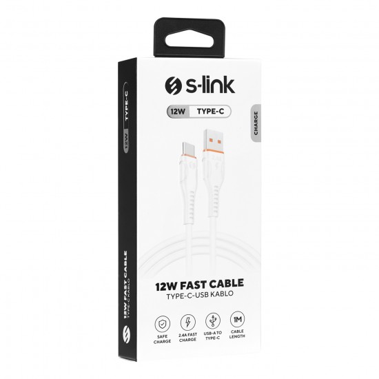 S-LINK SL-X246E 2A TYPE-C HIZLI DATA SARJ KABLOSU 