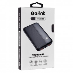S-LINK IP-G10N BLACK 10000AH POWERBANK 