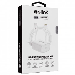 SLINK SL-EC62PD 20W PD3.0 QC 4.0 LIGTHNING EV SARJ