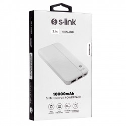 S-LINK IP-G10N WHITE 10000AH POWERBANK 