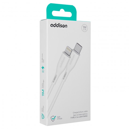 ADDISON ADS-C806 TYPE-C TO LIGHTNING PD DATA KABLO