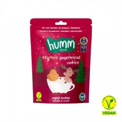 HUMM ORGANIK VEGAN ZENCEFILLI VE TARCINLI KURABIYE 