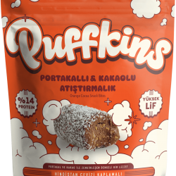 VEGGY PUFFKINS PORTAKALLI VE KAKAOLU ATISTIRMALIK 75G