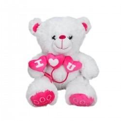 SUNMAN PELUS AYI OTURAN 3 KALP BALONLU 38CM 