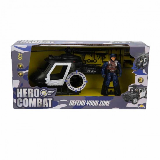 SUNMAN POLIS SET ARAC 1FGR 12PRC 