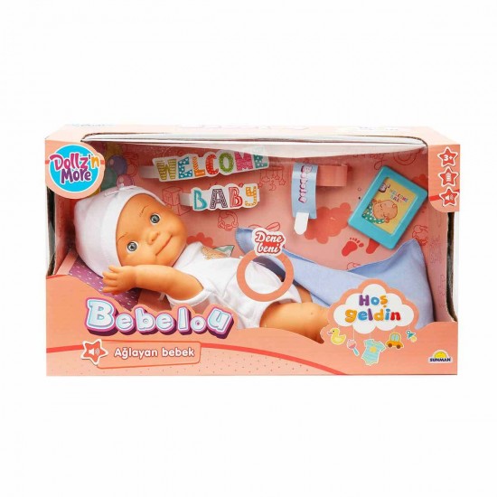 SUNMAN BEBEK BEBELOU HOSGELDIN SESLI AGLAYAN 