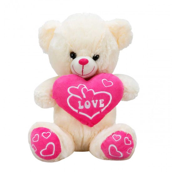 SUNMAN PELUS PELUS AYI OTURAN LOVE KALPLI 30CM 