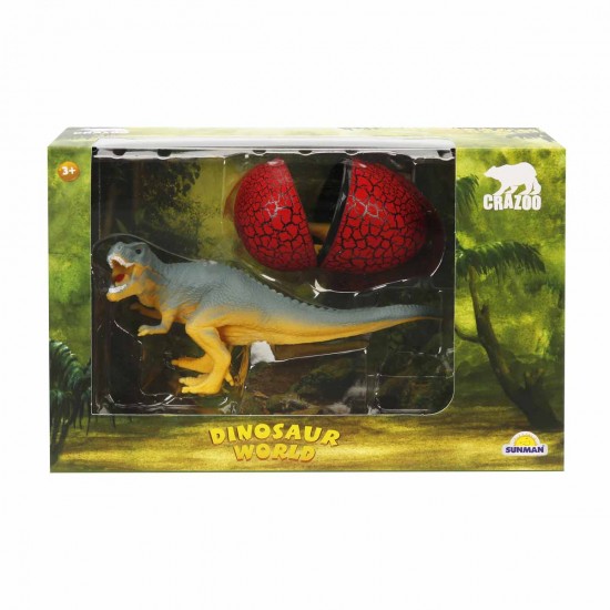SUNMAN OYUN SET DINOZOR VE YUMURTA ICINDE YAVRU D