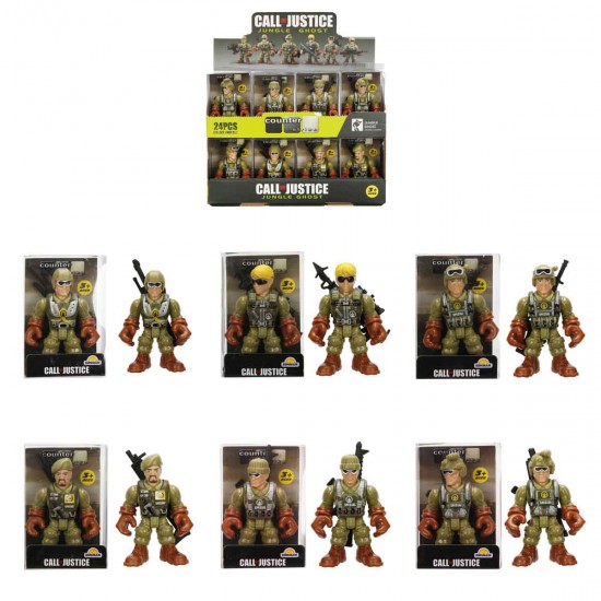 SUNMAN FIGUR ASKERLER 7CM 