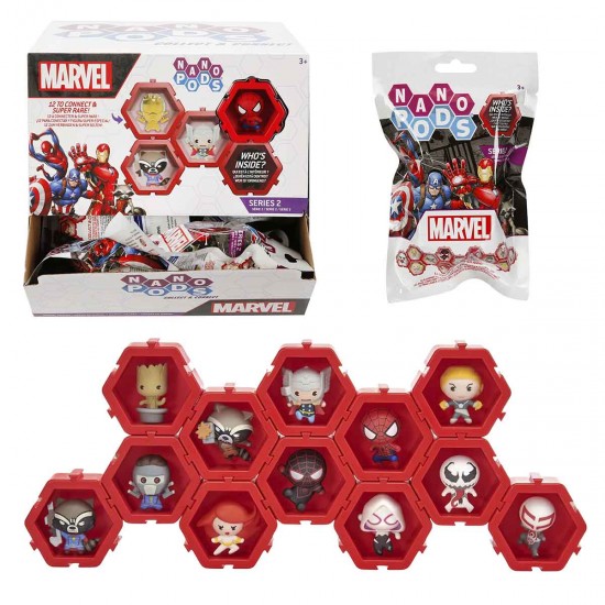 SUNMAN FIGUR MARVEL NANO PODS SURPRIZ PAKET 