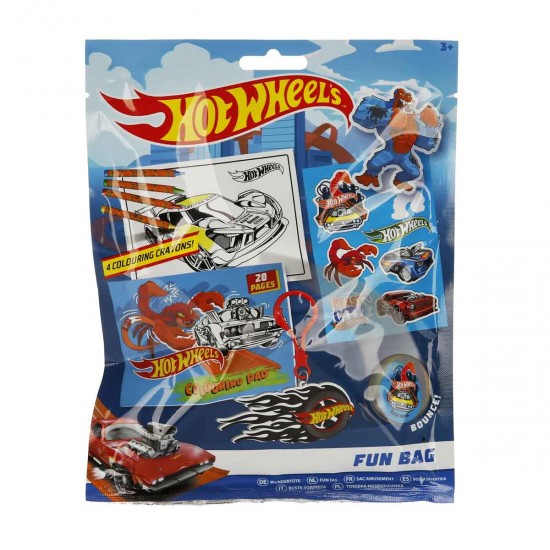 SUNMAN HOT WHEELS HOBI SET FUN BAG 