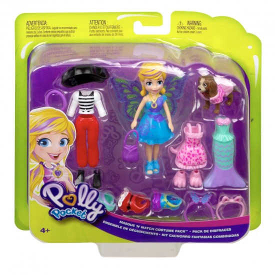 MATE-GDM15 POLLY POCKET HAYVAN DOSTU KOSTUM GIYIY