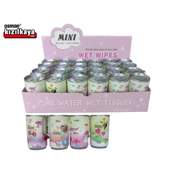 KIZILKAYA KZL-LY21-25 ISLAK MENDIL TENEKE KUTUDA 