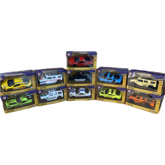 SEHER 1/43 KUTULU CEK BIRAK ARABA CESITLERI 