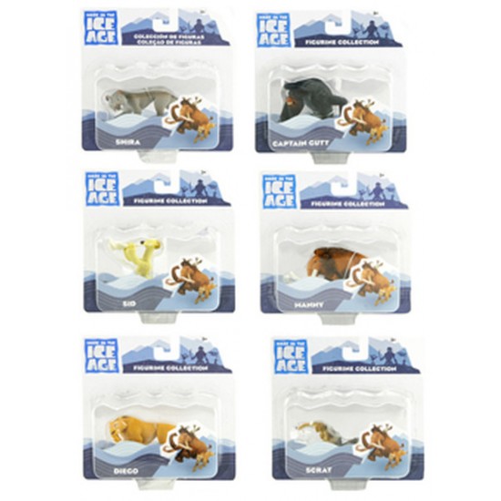 NECO ICE AGE FIGUR BLISTER 8CM ASORTI 
